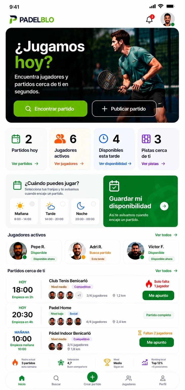 Inicio Padelblo